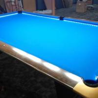 Refinished Gold Crown III Pool Table