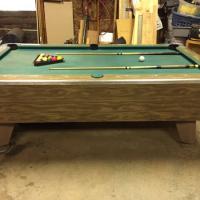 Vintage Pool Table