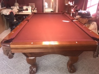 8’ Brunswick Pool Table
