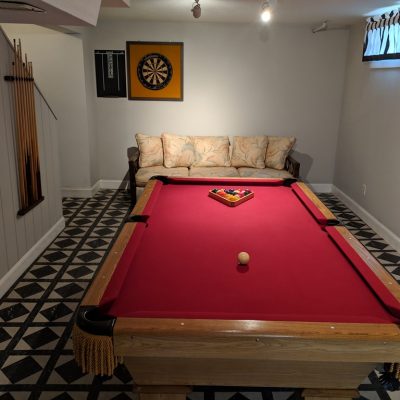 Connelly 7 foot slate pool table.